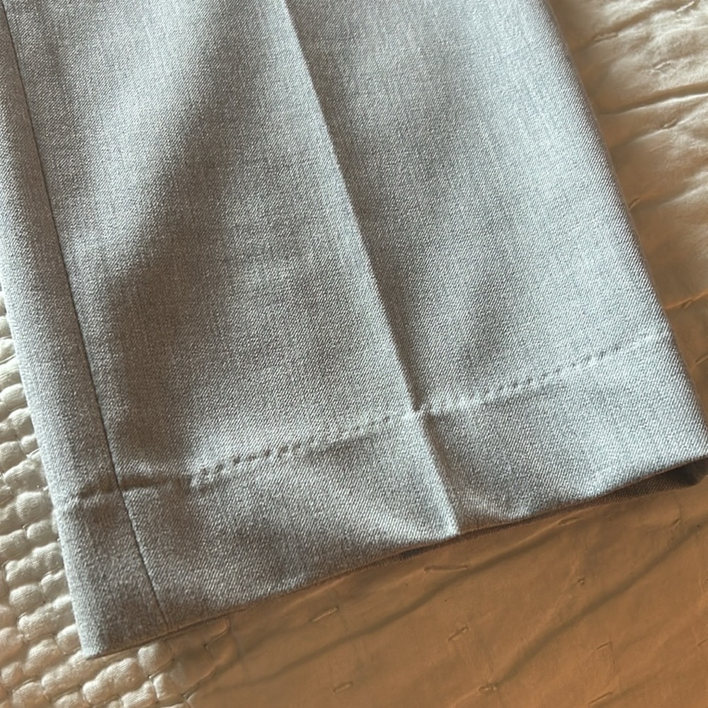 Uniqlo Smart Ankle ( 2 way )  Gray Pants light grey size S - Picture 13 of 15